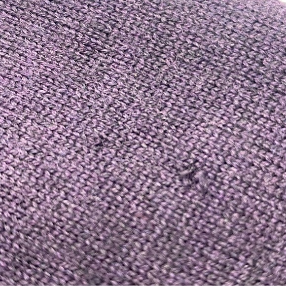 Jos. A. Bank Men's Deep Purple V-Neck Sweater 2XL 100% Italian Merino Wool - Picture 9 of 9